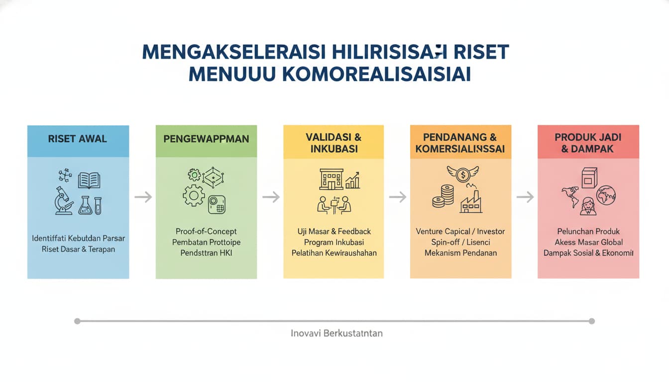 Sinergi Akademisi dan Industri: Mengakselerasi Hilirisasi Riset Menuju Komersialisasi