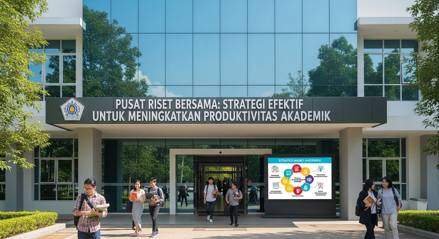Pusat Riset Bersama: Strategi Efektif untuk Meningkatkan Produktivitas Akademik
